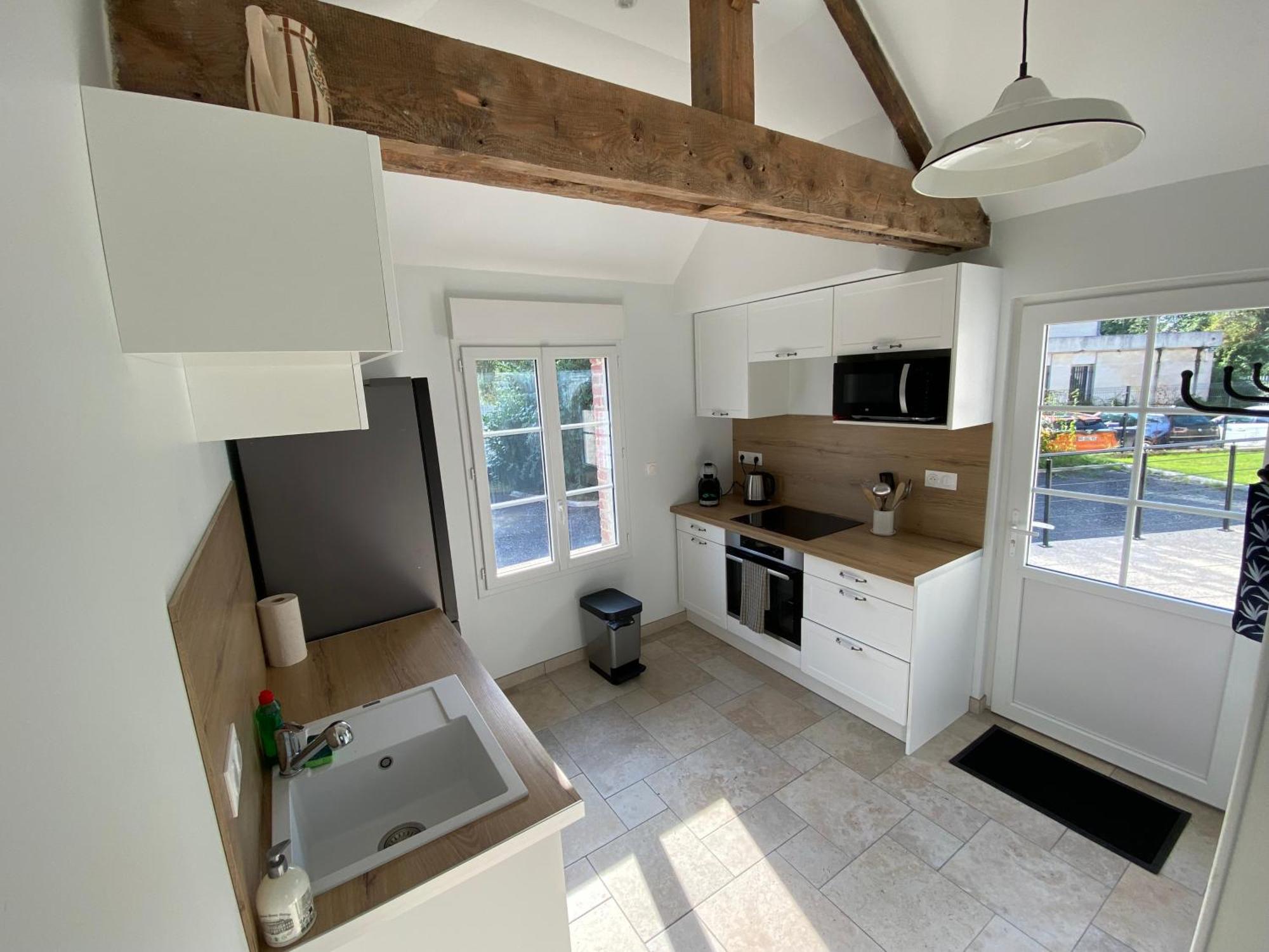 Maison 2 Chambres Avec Parking Et Jardin Noyon Exterior foto